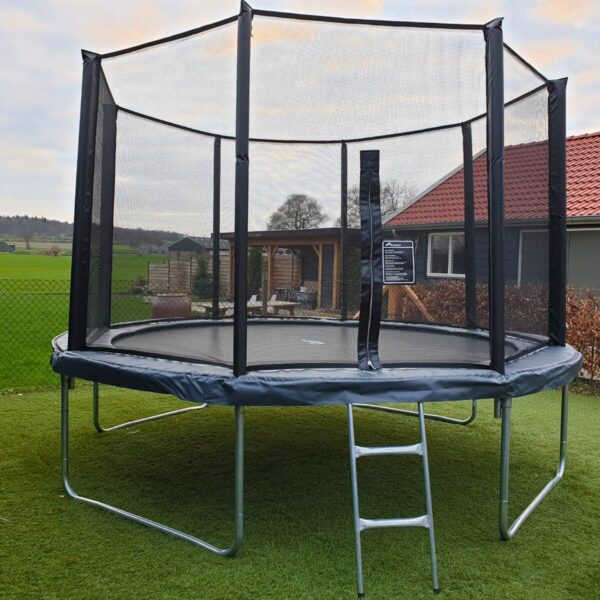 Akrobat Orbit trampolin – obiteljski trampolin za dvorište 427-cm-zeleni