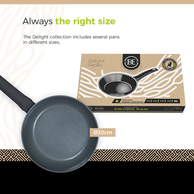BE Living Tava Delight Black 28 cm
