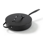 BE Living Tava za pirjanje s poklopcem Essential Black 28 cm