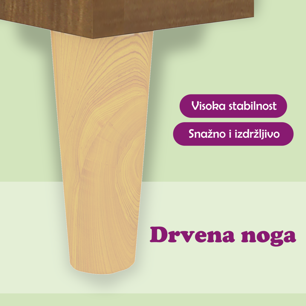 Komoda boja smeđeg hrasta 69,5 x 34 x 90 cm konstruirano drvo