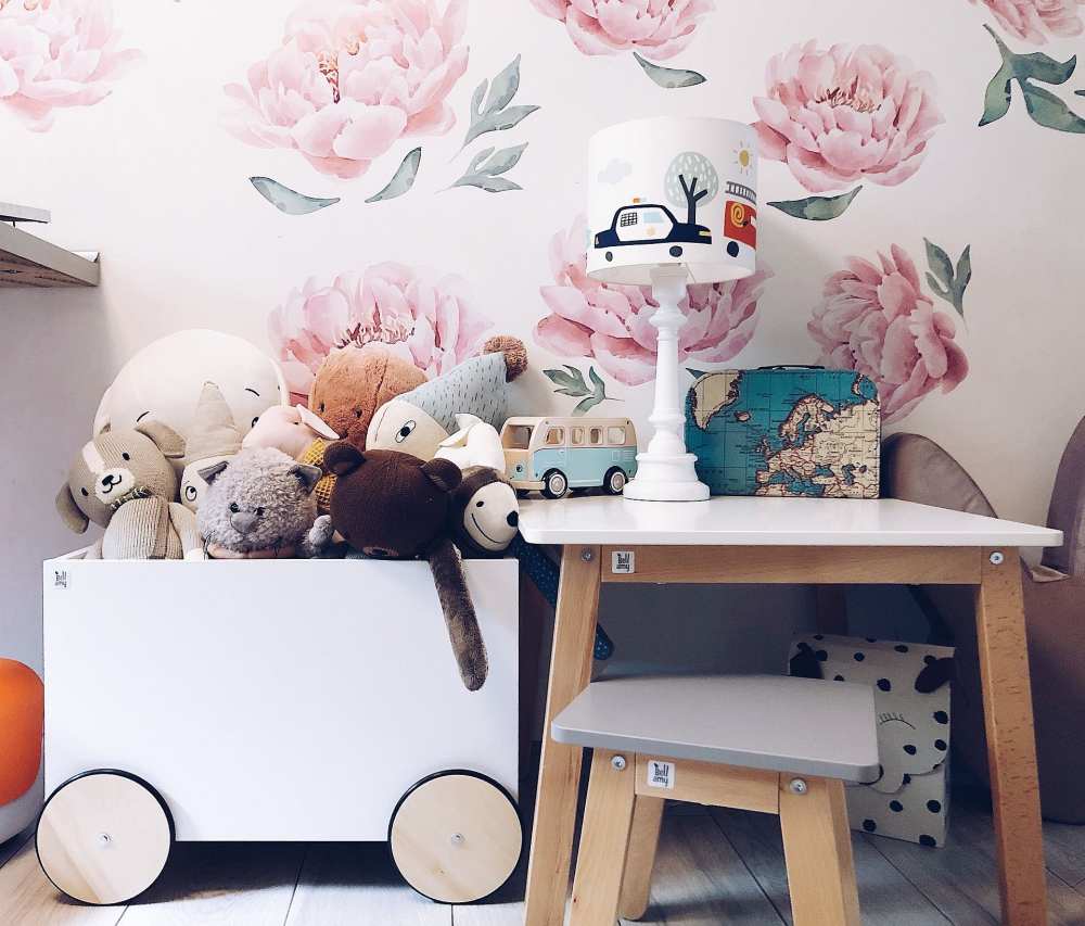Bellamy Woody stol, pink