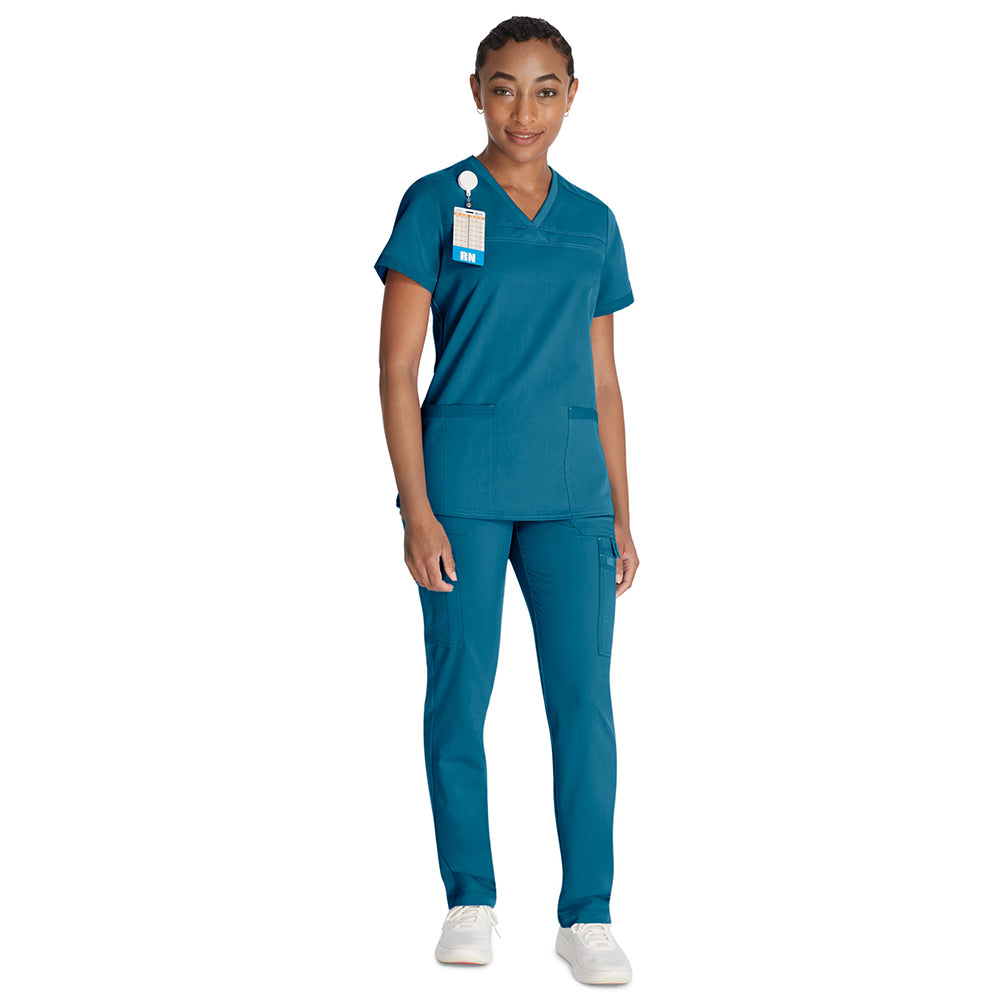 Ženska bluza DKE870 karipsko plava