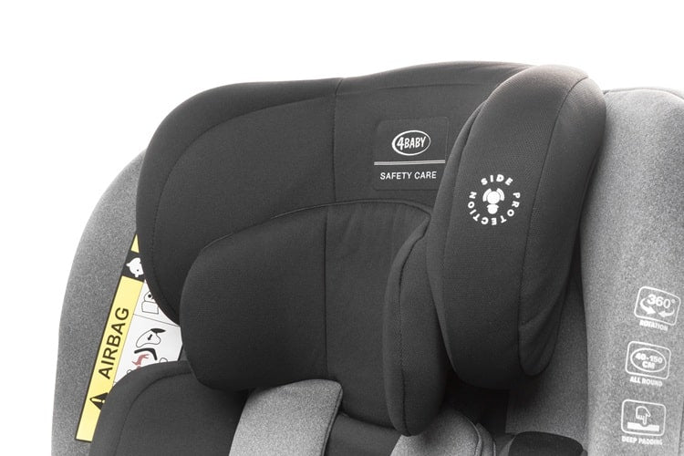 4BABY autosjedalica Matt-fix grey