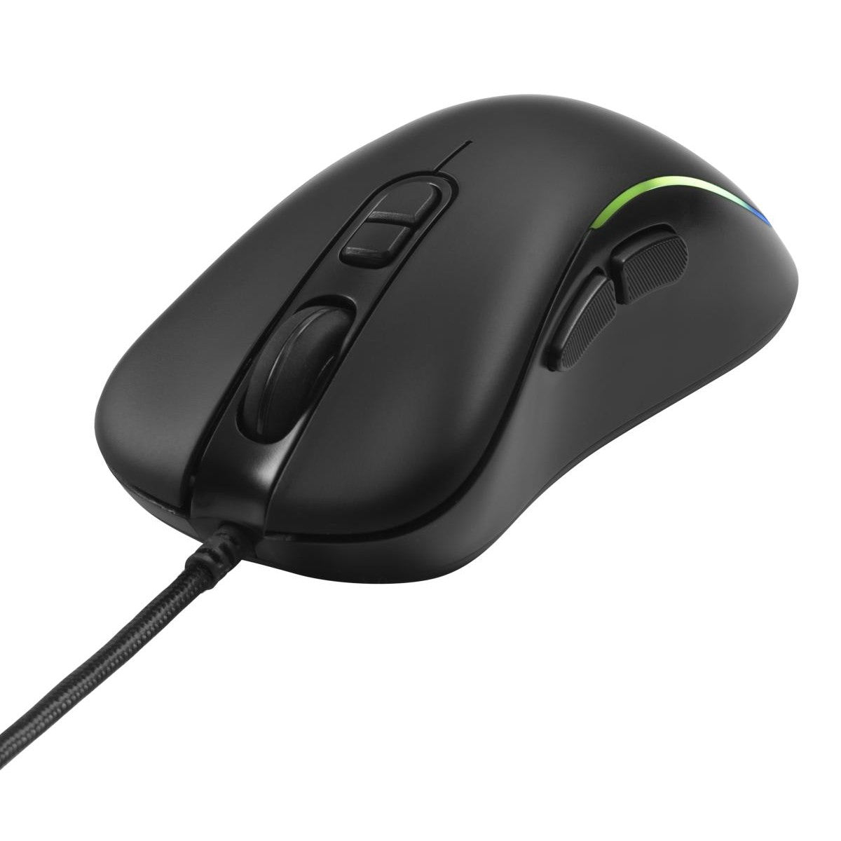 DELTACO GAMING Miš DM120, RGB, 800-3200 DPI, 125 Hz, USB, CRNI