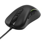DELTACO GAMING Miš DM120, RGB, 800-3200 DPI, 125 Hz, USB, CRNI