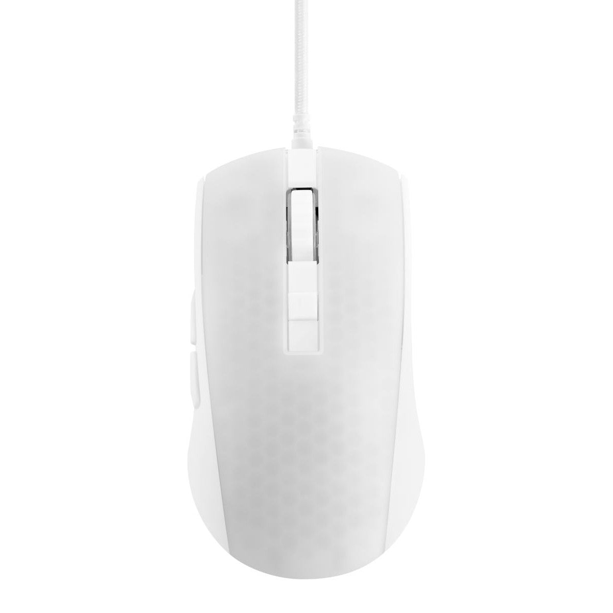 DELTACO GAMING Miš WM87 Polu-transparentan RGB Ultralagan, USB, BIJELI