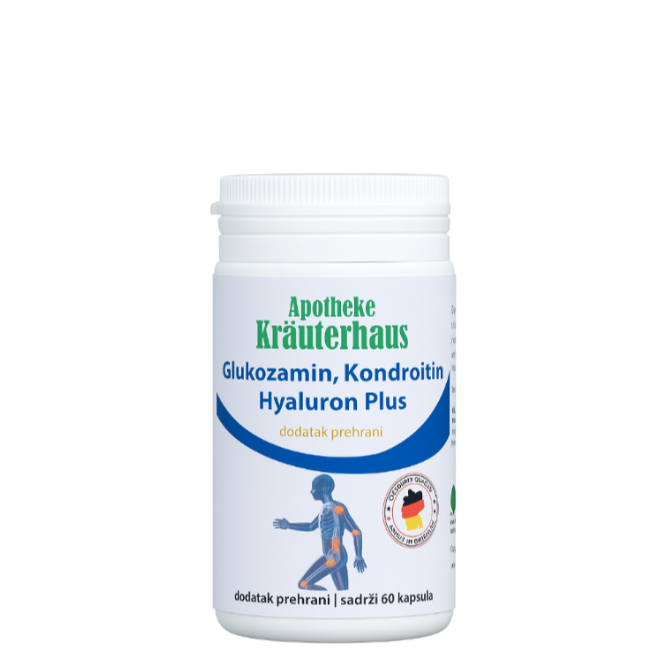 Glukozamin, Kondroitin, Hijaluron Plus