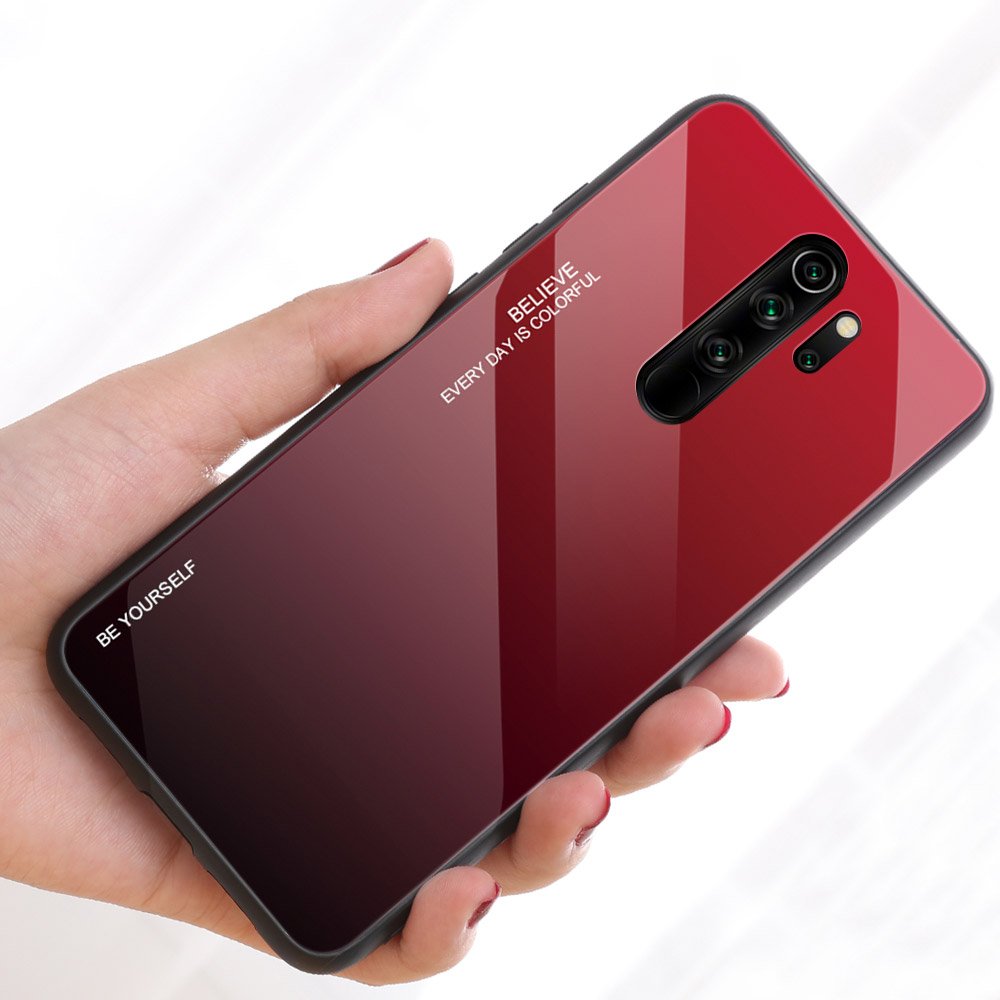 Maskica sa kaljenim staklom za Xiaomi Redmi Note 8 Pro