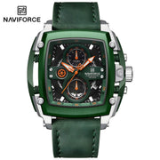 Sat NAVIFORCE TU-38628 - Zelena / Srebrna KP38628