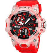 Sat STRYVE HU-38690 - Crvena / Transparentna KP38690