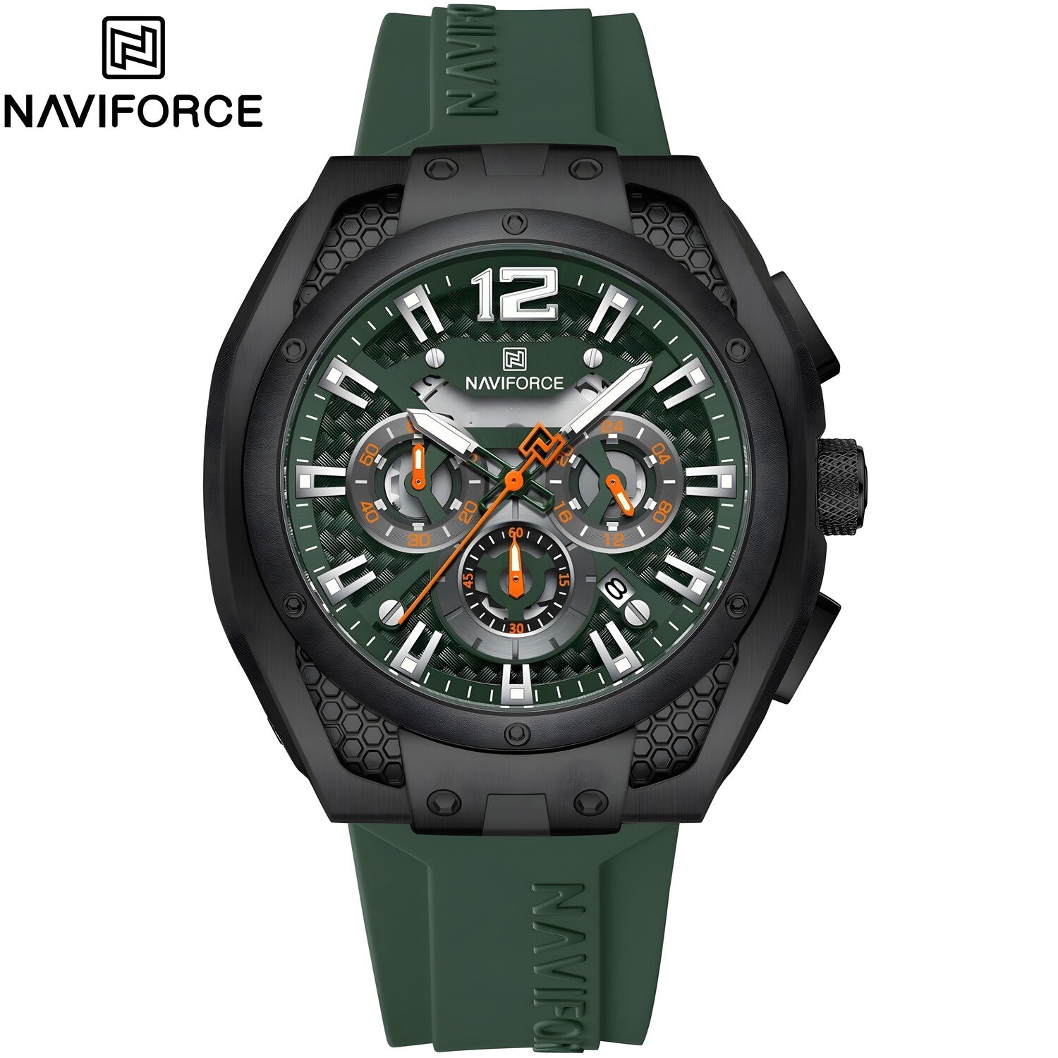 Sat NAVIFORCE MA-38611 - Crna / Zelena KP38611