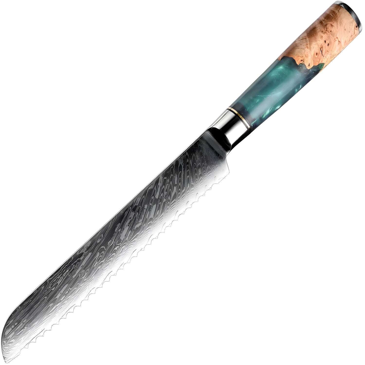 Damaskasti kuhinjski nož SH-39328 - Bread / Plava KP39328