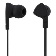 STREETZ E110 In-ear slušalice na žicu, daljinski s 1 gumbom, 3.5mm prikljucak, mikrofon, crne