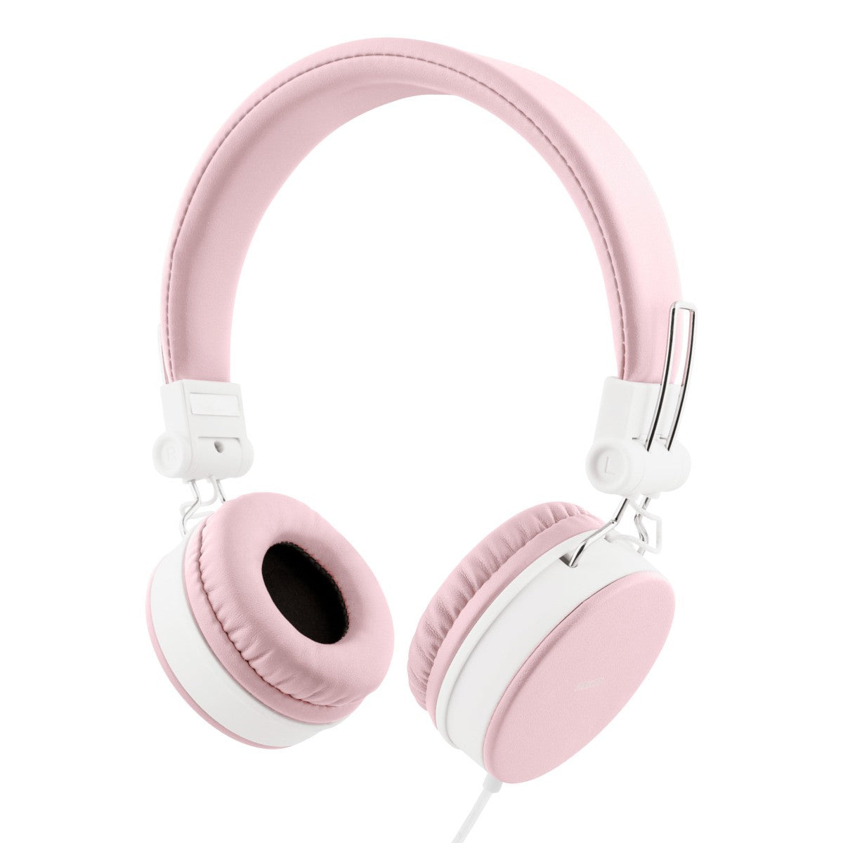 STREETZ H300 Slušalice s mikrofonom, sklopive, 3,5 mm priključak, 1 tipka daljinski, 1,5 m, roza
