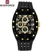 Sat NAVIFORCE SI-38622 - Crna / Zlatna KP38622