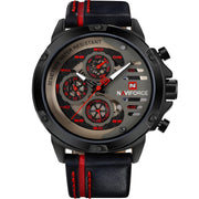NAVIFORCE PR-2840 sat - Crna / Crvena KP2840