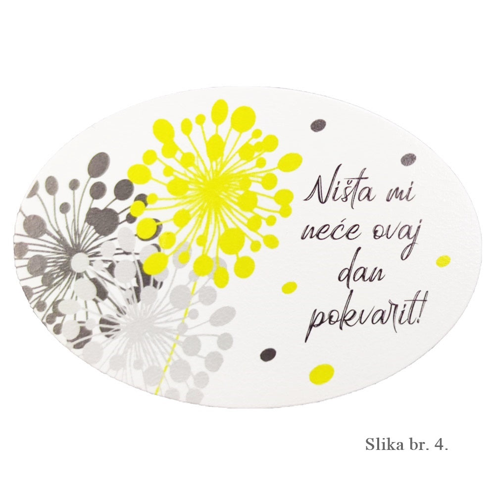 Motivacijski zidni ukrasi s inspirativnim porukama