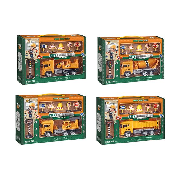 Kamioni City Engineering – građevinski set za djecu Model 01