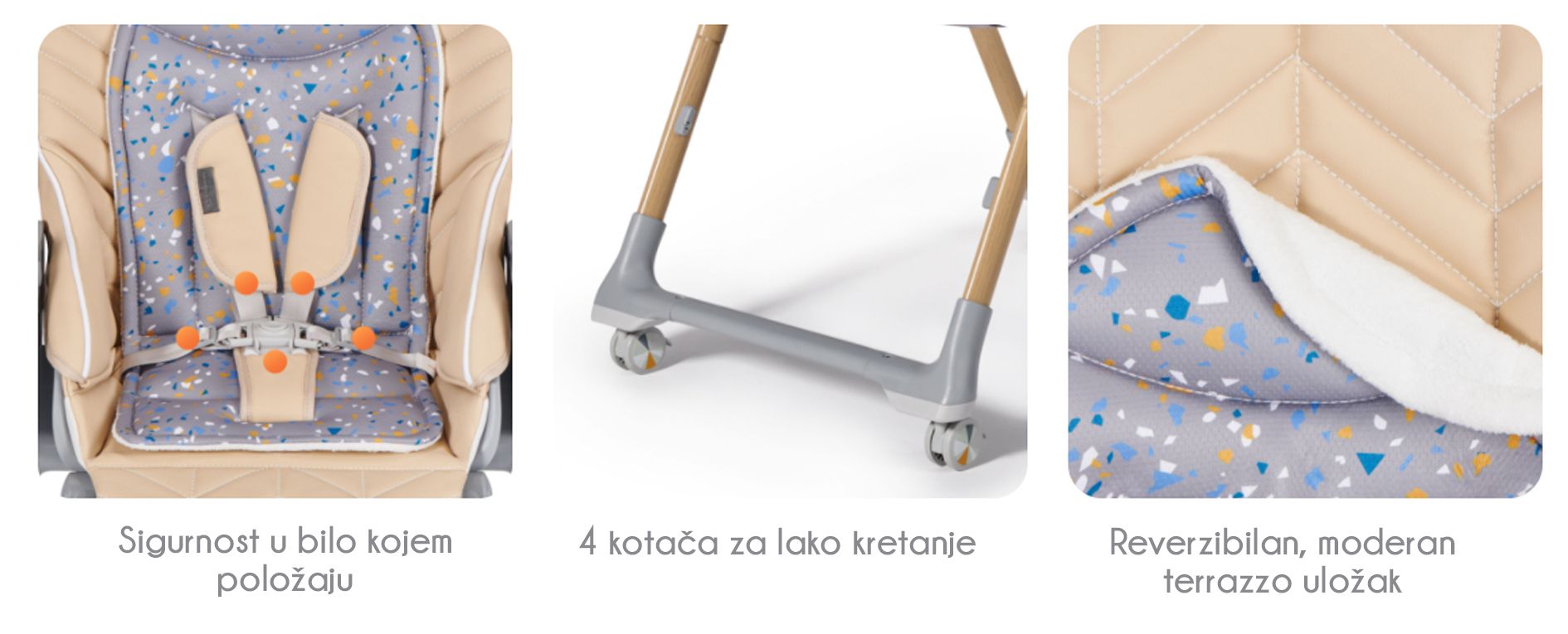 Kinderkraft Hranilica Lastree roza
