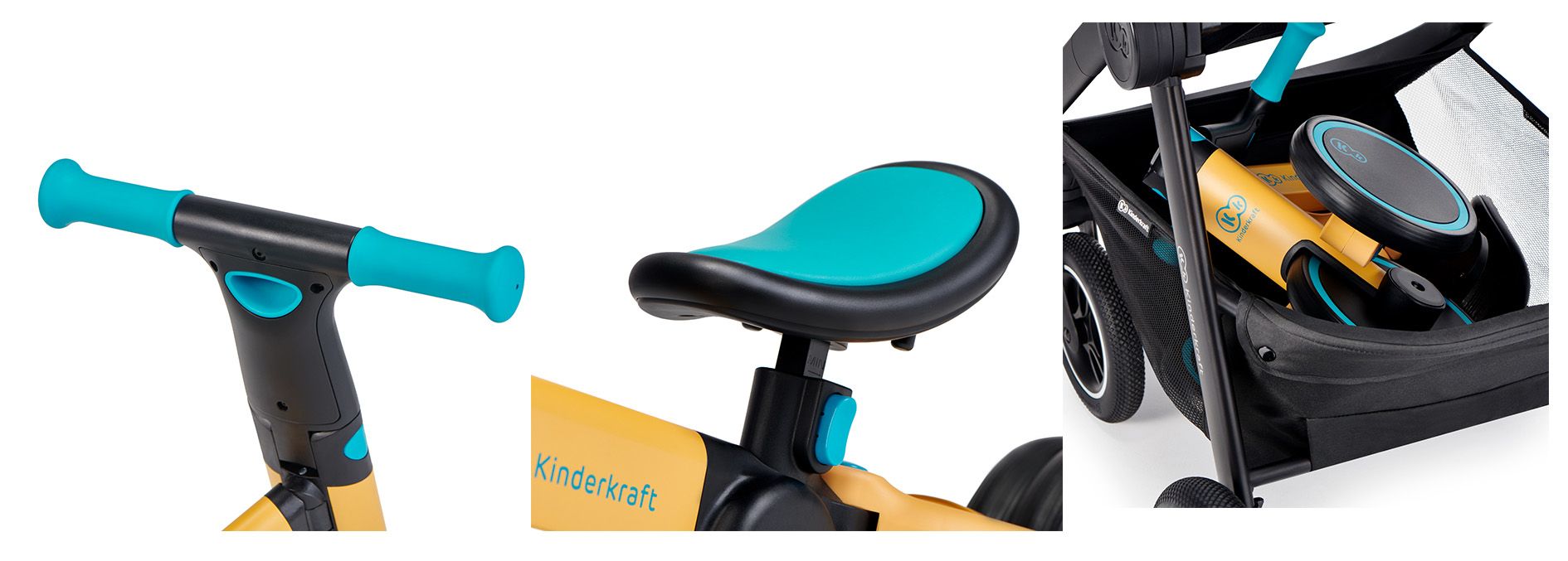 Kinderkraft Tricikl 4TRIKE Honey Blue