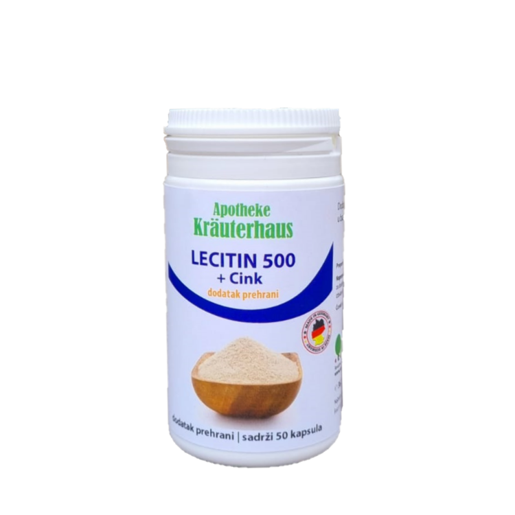 Lecitin 500 + Cink: Sinergija za optimalno zdravlje i energiju