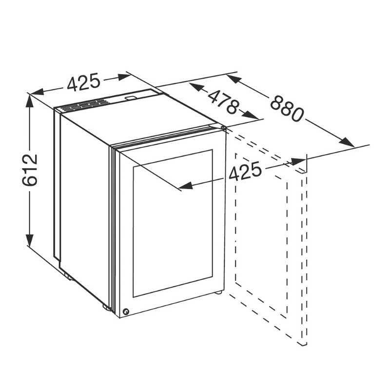 Liebherr ZKes 453 Humidor uređaj za čuvanje cigara