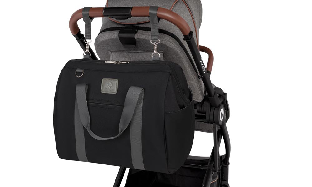 Lionelo torba za mame Ida, Black Onyx