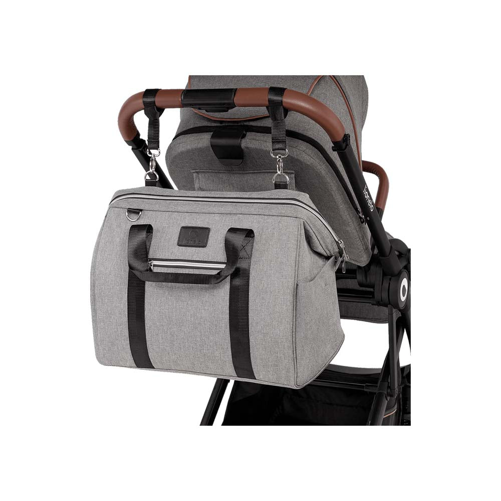 Lionelo torba za mame Ida, Grey Concrete