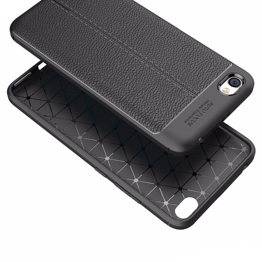 Litchi Pattern serija fleksibilnih maskica za Xiaomi Redmi 5 A