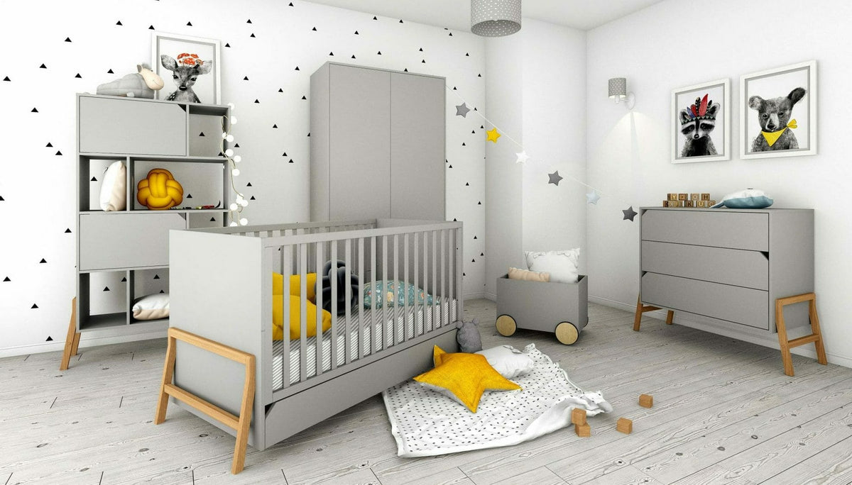 Bellamy Lotta komoda s 3 ladice - Grey