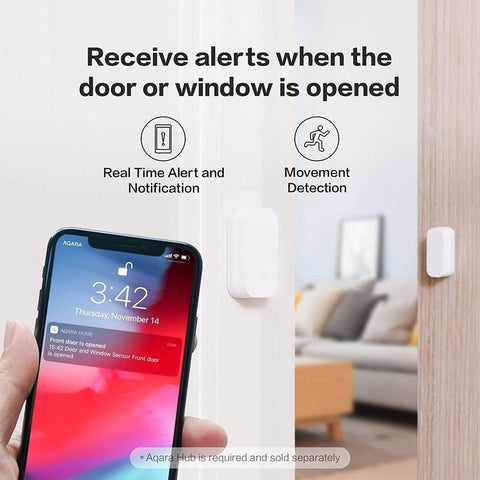 AQARA senzor za vrata i prozore T1 (DW-S03D) Zigbee 3.0
