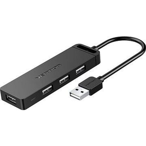 Vention USB 2.0 Hub 4-Port 0.15M Black
