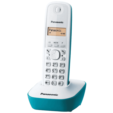 Panasonic telefon bežični, LED display, bijelo/plavi, KX-TG1611FXC