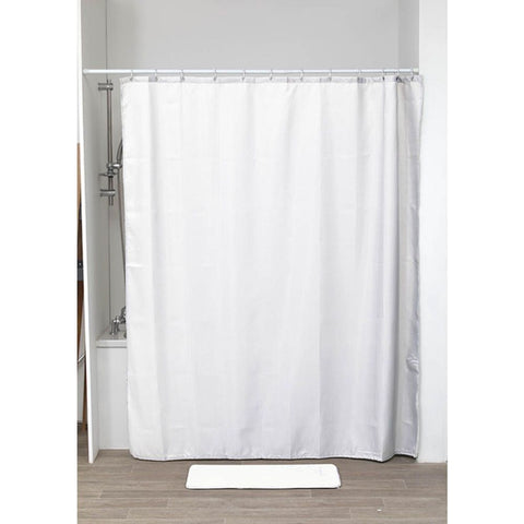 TENDANCE ZAVJESA ZA KADU DIAMOND 180X200CM, POLIESTER, BIJELA