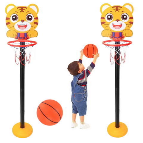 Košarkaški set Tigar sa loptom - 110cm