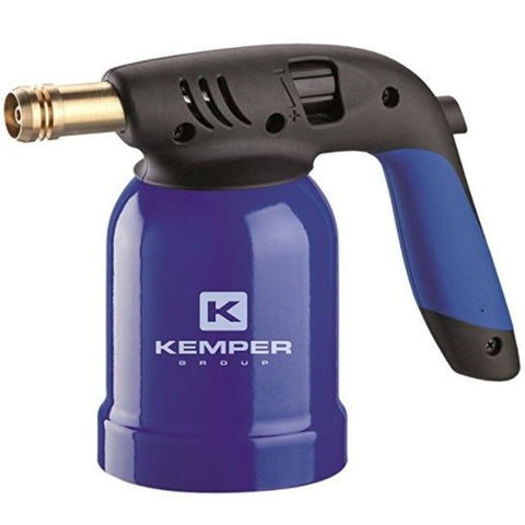 Plamenik(brener)KEMPER na kartušu 190g metalno kućište s piezo upaljačem (5305)