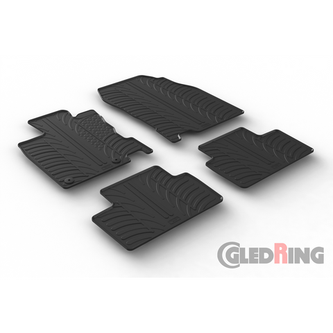 Gledring gumeni tepisi za Renault Kadjar 2015-&gt;