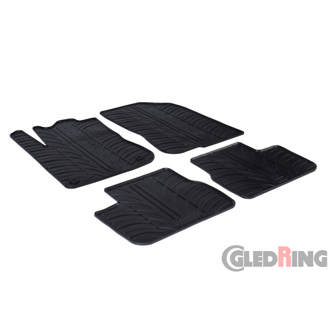 Gledring gumeni tepisi za Peugeot 208 2012-&gt; 10.2019 /5 doors