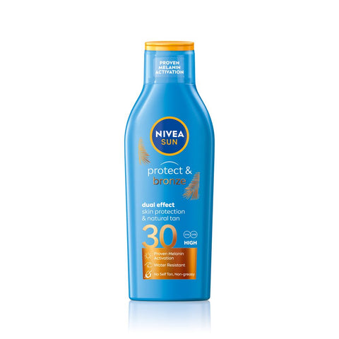 NIVEA SUN PROTECT &amp; BRONZE losion za sunčanje SPF 30 200 ml
