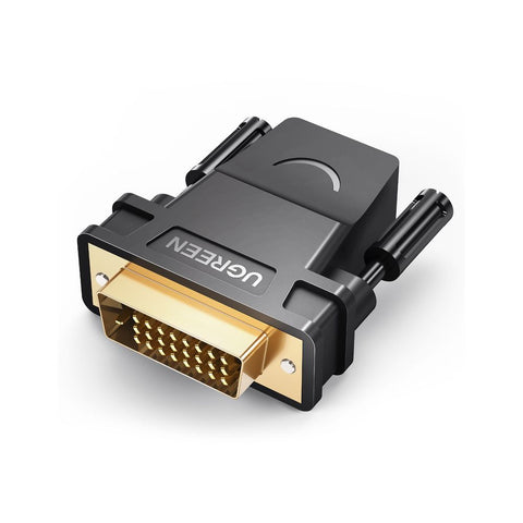 Adapter UGREEN, HDMI (Ž) na DVI (M), crni