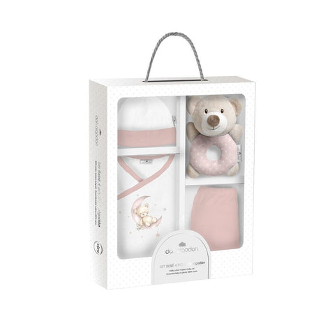 InterBaby Set za novorođenče - Medvjedić Roza