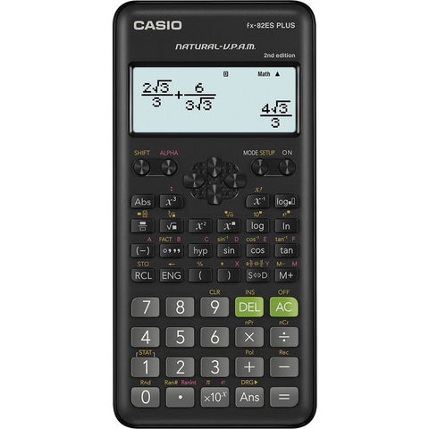 Kalkulator CASIO FX-82 ES PLUS MOD2 KARTON.PAK (252 funk.)