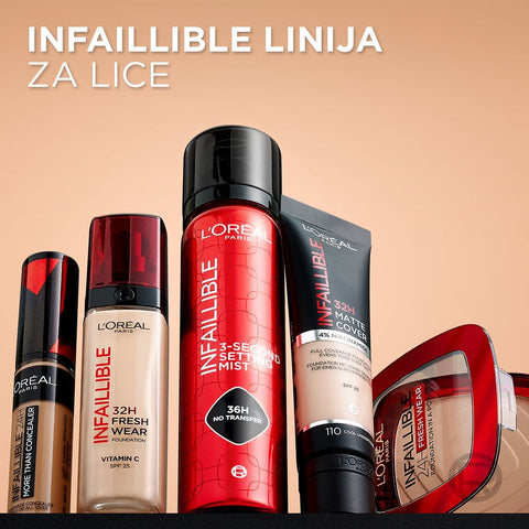 L&#39;Oreal Paris Infaillible Tekući puder 125 Natural Rose