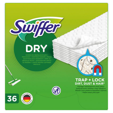 Swiffer Dry jednokratne krpice za čišćenje podova, refil 36/1