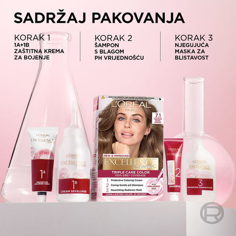 L&#39;Oreal Paris Excellence Creme boja za kosu 7.31
