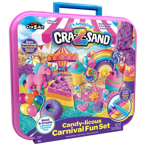 CRAZART set kinetički pijesak Zabavni park Cra-Z-Sand 850 g 19658