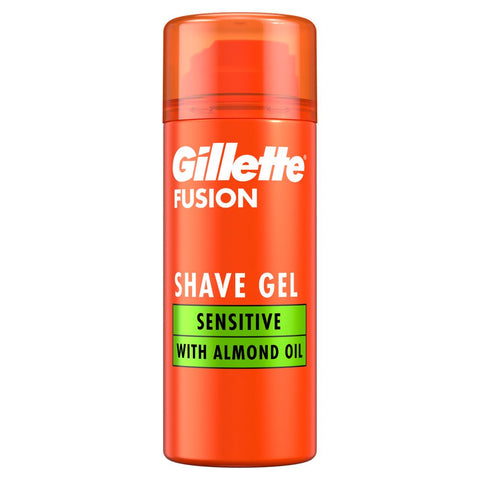 Gillette Fusion gel za brijanje Sensitive, 75Ml