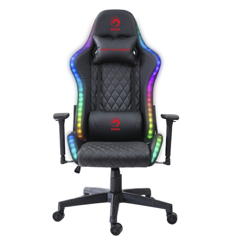 MARVO CH-35BK Gaming Stolac s RGB Osvjetljenjem