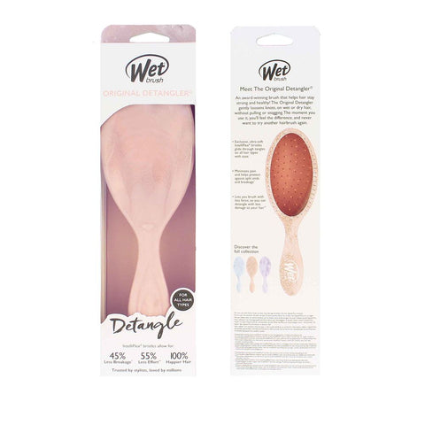 Wet Brush Original Detangler Glitter Waves Coral - Četka za kosu