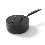 BE Living Lončić s ručkom i poklopcem Essential Black 18 cm
